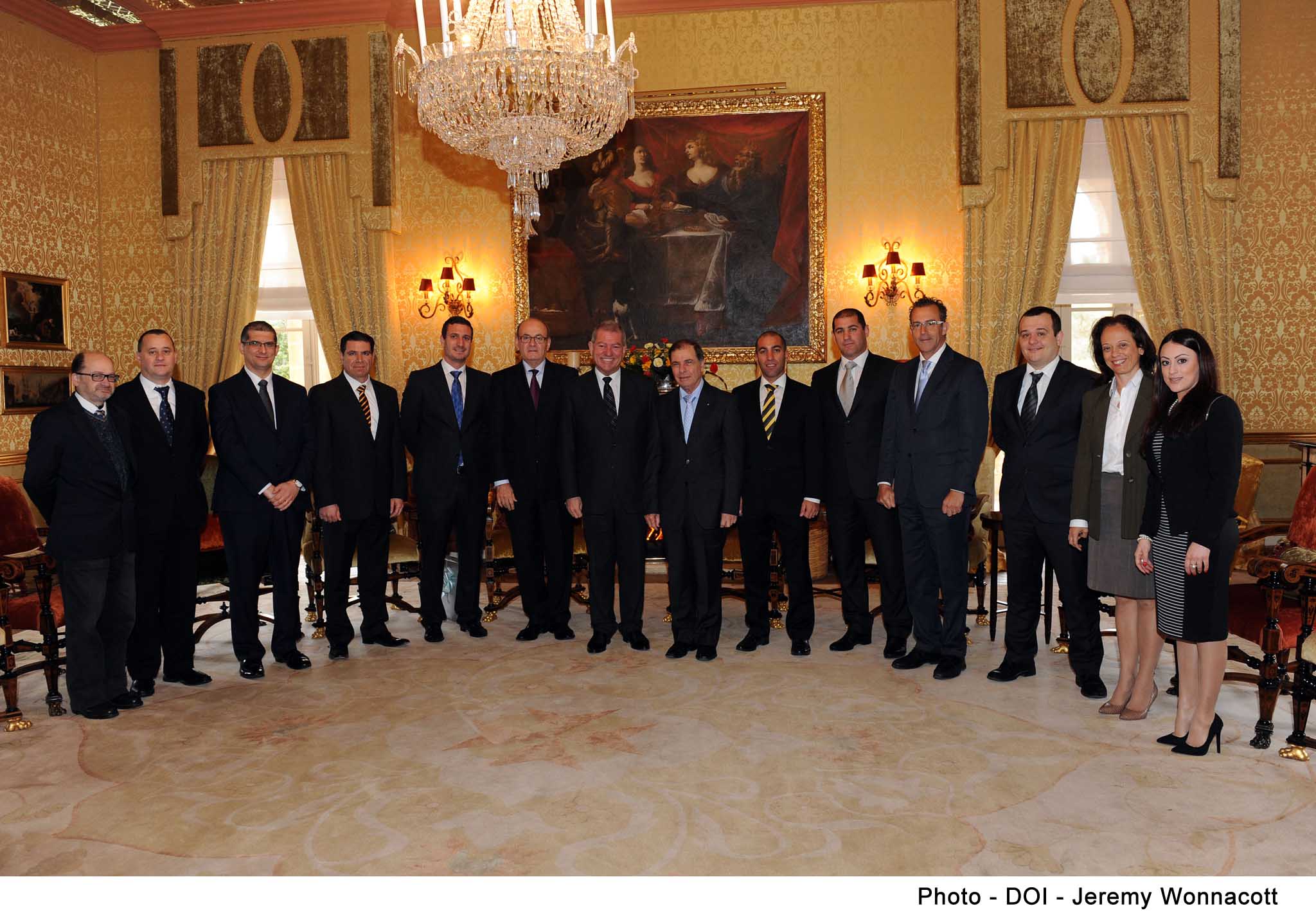 Courtesy Visit to the President of Malta - Vassallo Group