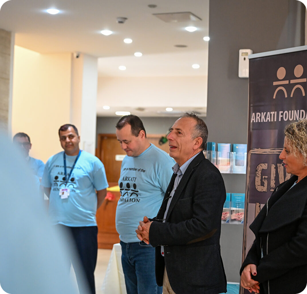 Arkati Foundation fundraising and employee support event